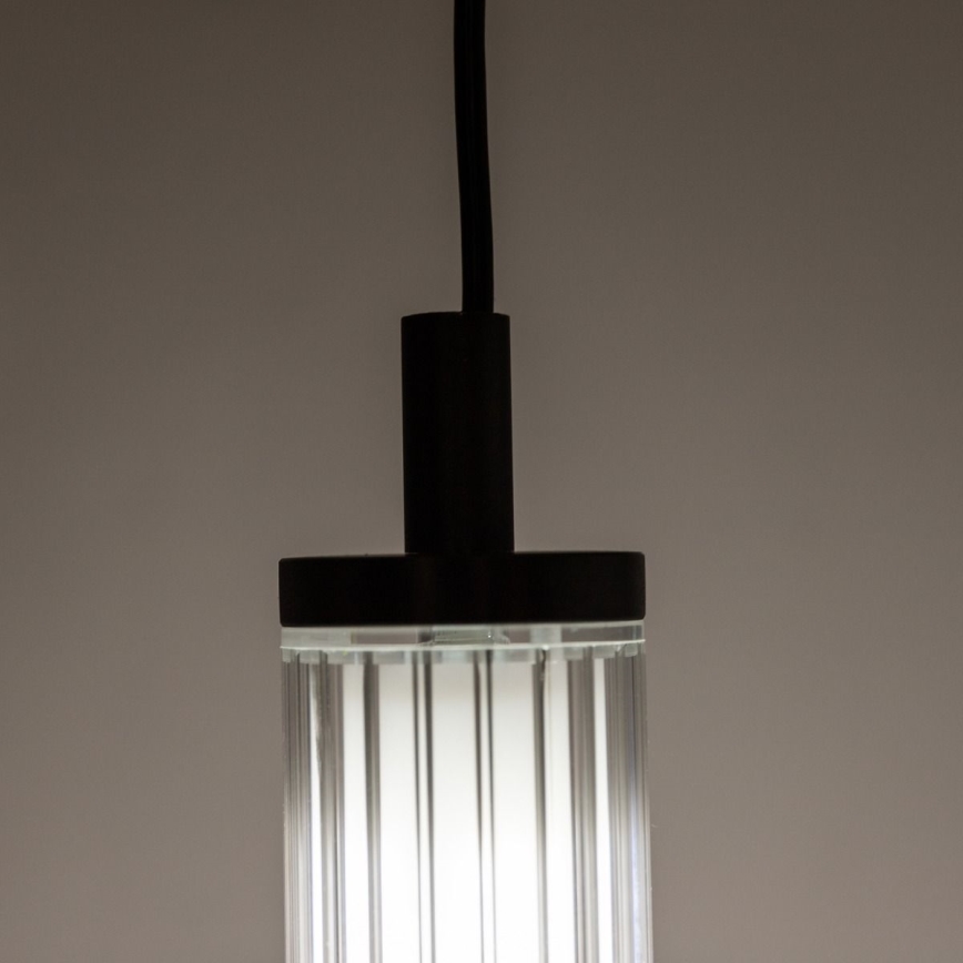 Zuma Line - Lampadario LED dimmerabile a sospensione LED/26W/230V 2700-6500K nero + telecomando