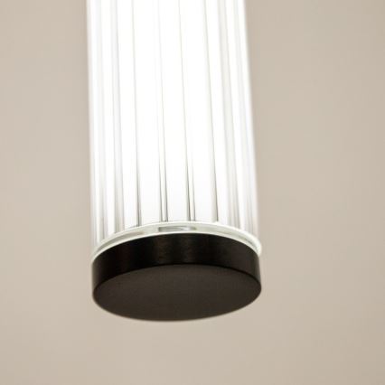 Zuma Line - Lampadario LED dimmerabile a sospensione LED/26W/230V 2700-6500K nero + telecomando