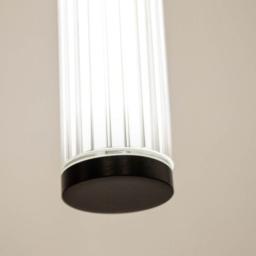 Zuma Line - Lampadario LED dimmerabile a sospensione LED/26W/230V 2700-6500K nero + telecomando