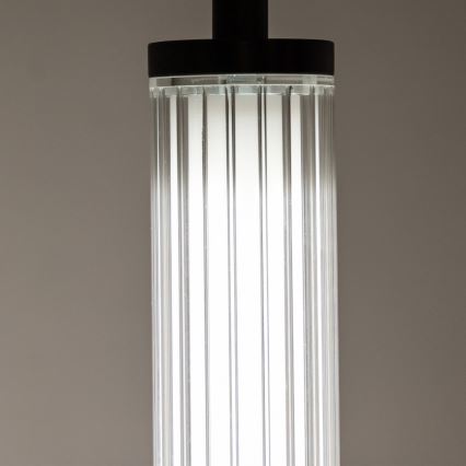 Zuma Line - Lampadario LED dimmerabile a sospensione LED/26W/230V 2700-6500K nero + telecomando