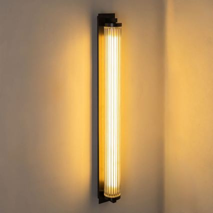 Zuma Line - Lampada da parete dimmerabile LED/26W/230V 2700-6500K nera + telecomando