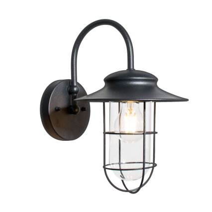 Zuma Line - Applique da esterno 1xE27/60W/230V IP44 nero