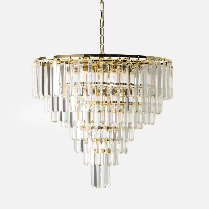 Zuma Line - Lampadario a catena 20xE14/40W/230V, finitura dorata