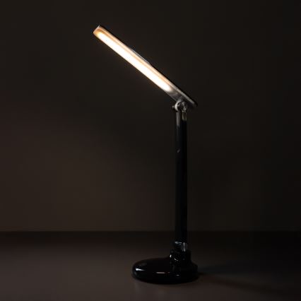 Zuma Line - LED Ricaricabile lampada da tavolo LED/6W/1200 mAh 3000/4500/6000K CRI 90 nero