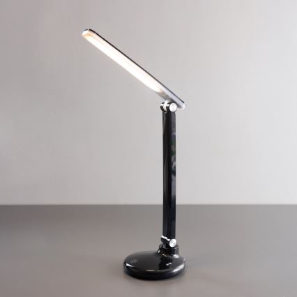 Zuma Line - LED Ricaricabile lampada da tavolo LED/6W/1200 mAh 3000/4500/6000K CRI 90 nero
