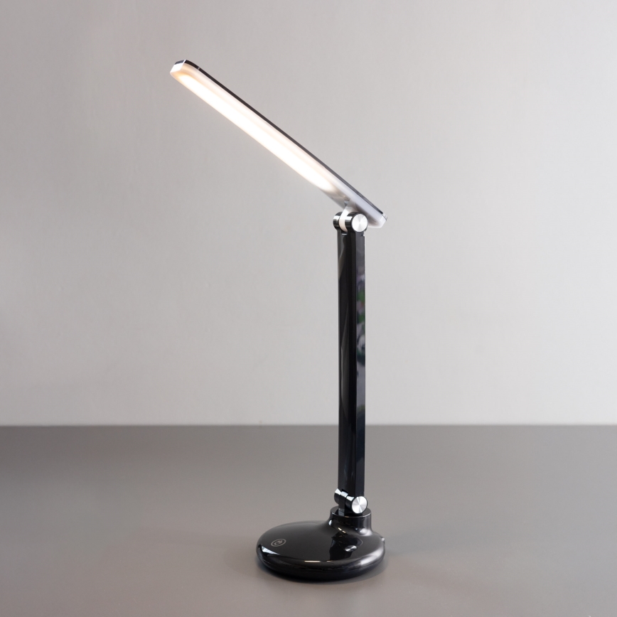 Zuma Line - LED Ricaricabile lampada da tavolo LED/6W/1200 mAh 3000/4500/6000K CRI 90 nero
