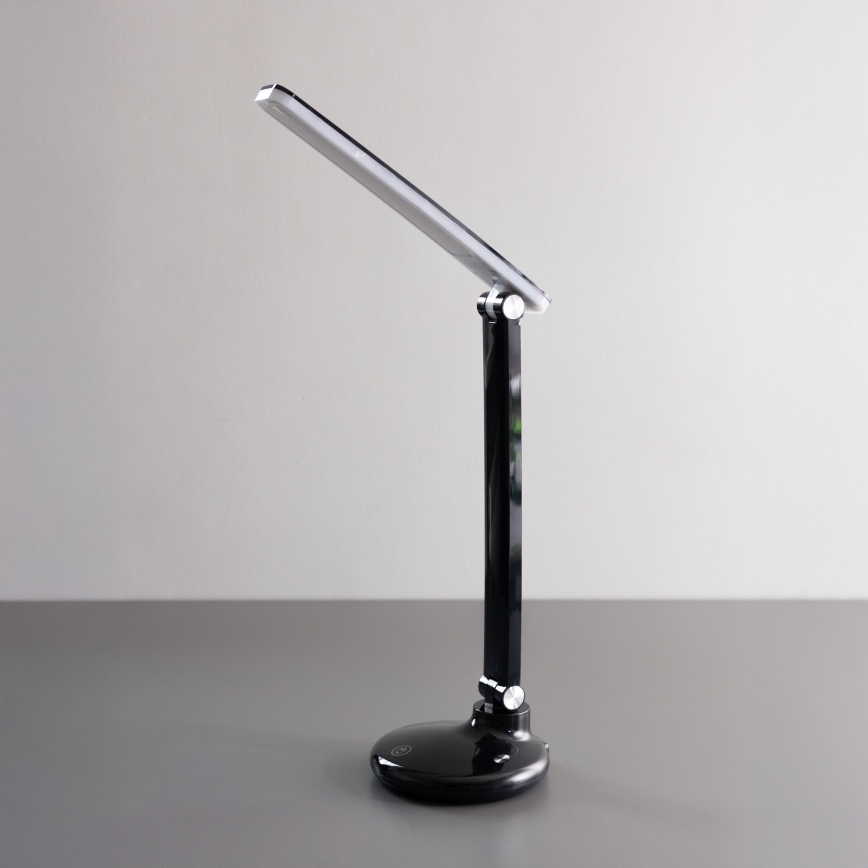 Zuma Line - LED Ricaricabile lampada da tavolo LED/6W/1200 mAh 3000/4500/6000K CRI 90 nero
