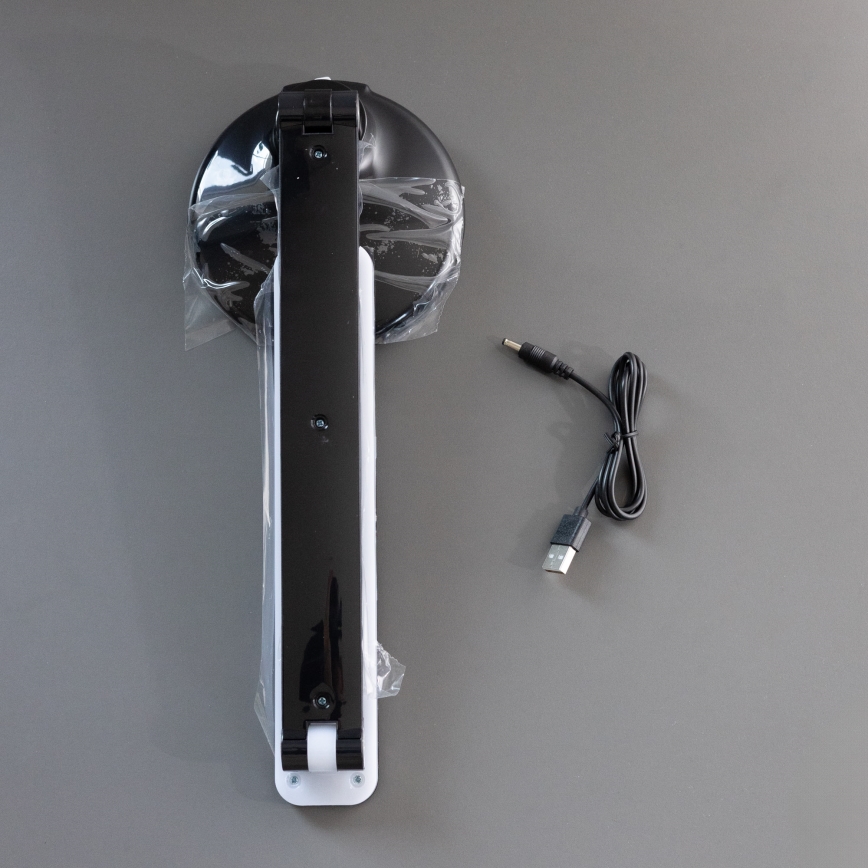 Zuma Line - LED Ricaricabile lampada da tavolo LED/6W/1200 mAh 3000/4500/6000K CRI 90 nero