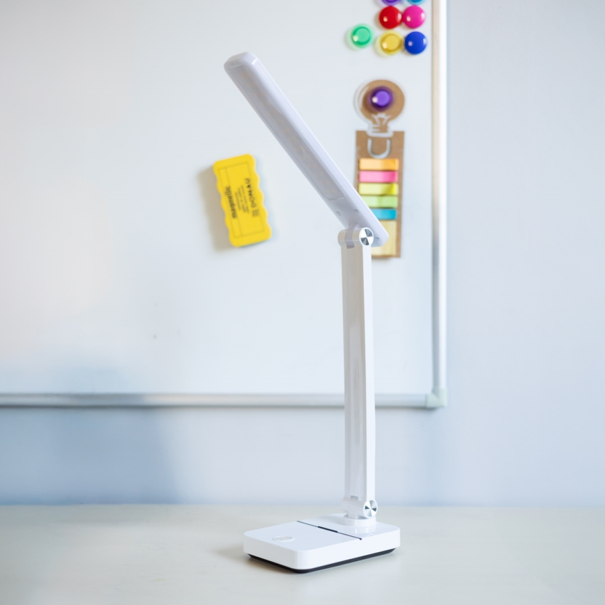 Zuma Line - LED Ricaricabile lampada da tavolo LED/8W/1200 mAh 3000/4500/6000K CRI 90 bianco
