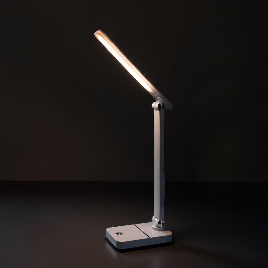 Zuma Line - LED Ricaricabile lampada da tavolo LED/8W/1200 mAh 3000/4500/6000K CRI 90 bianco