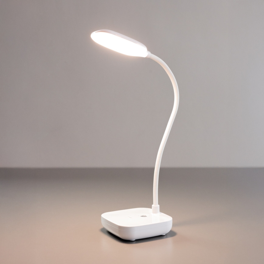 Zuma Line - LED Ricaricabile lampada da tavolo LED/7W/1200 mAh 3000/4500/6000K CRI 90 bianco