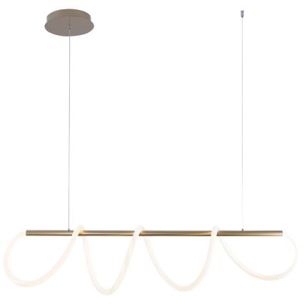 Zuma Line - Lampadario LED a sospensione con filo LED/45W/230V 3000/4000/6000K oro
