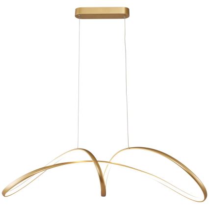 Zuma Line - Lampadario LED a sospensione con filo LED/50W/230V 3000/4000/6000K oro