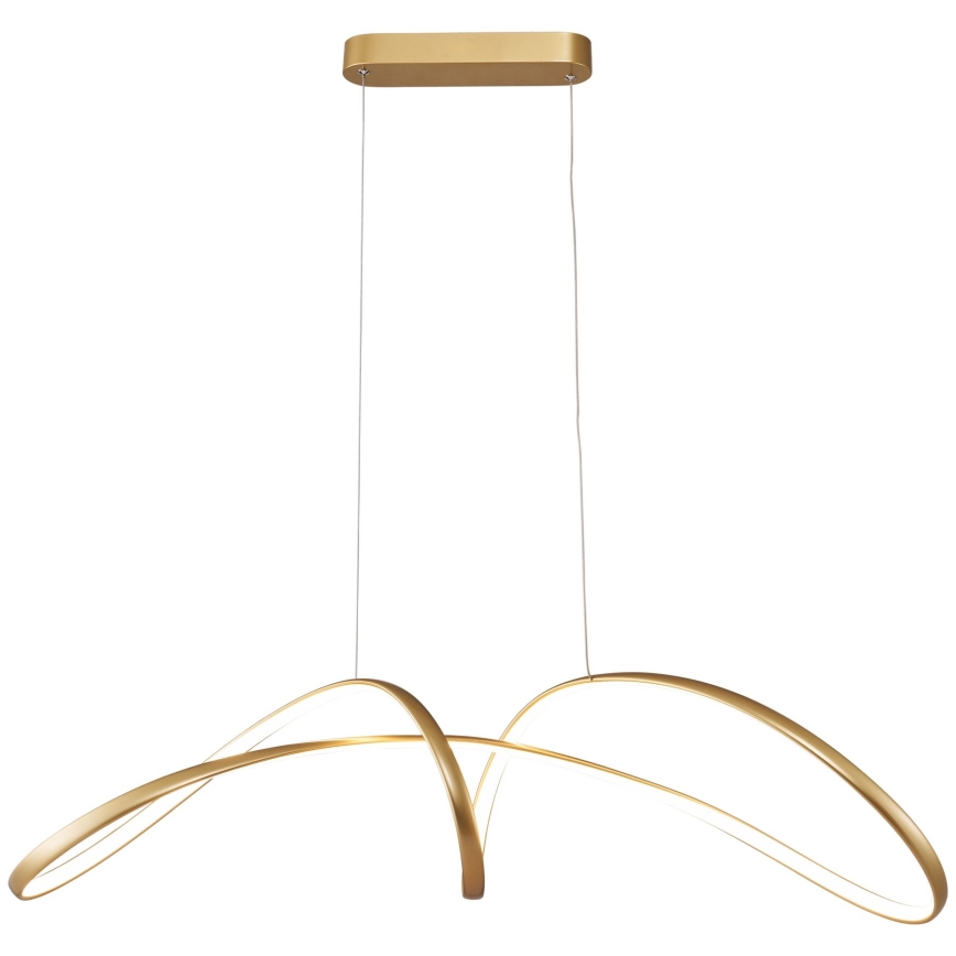 Zuma Line - Lampadario LED a sospensione con filo LED/50W/230V 3000/4000/6000K oro