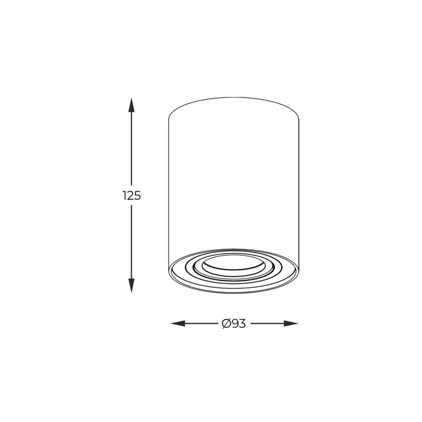Zuma Line - Faretto LED dimmerabile RGBW 1xGU10/4,8W/230V bianco + telecomando