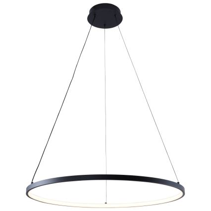 Zuma Line - Lampadario LED a sospensione con filo LED/28W/230V 3000/4000/6000K diametro 60 cm nero