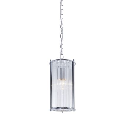 Zuma Line - Lampadario a sospensione con catena 1xE27/40W/230V cromo lucido