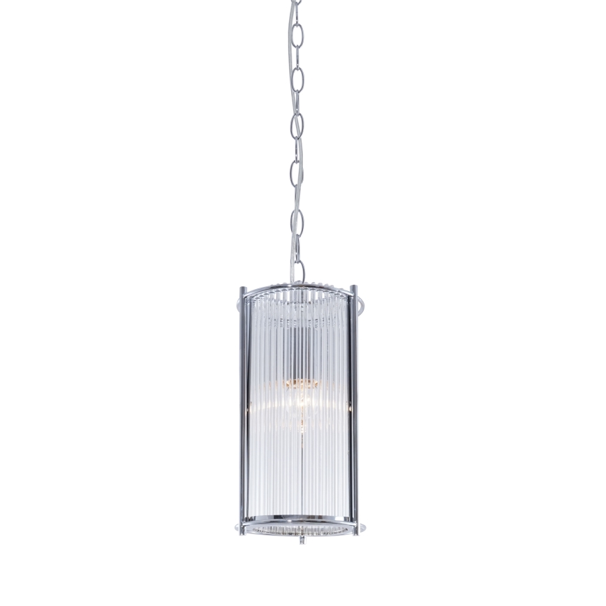 Zuma Line - Lampadario a sospensione con catena 1xE27/40W/230V cromo lucido