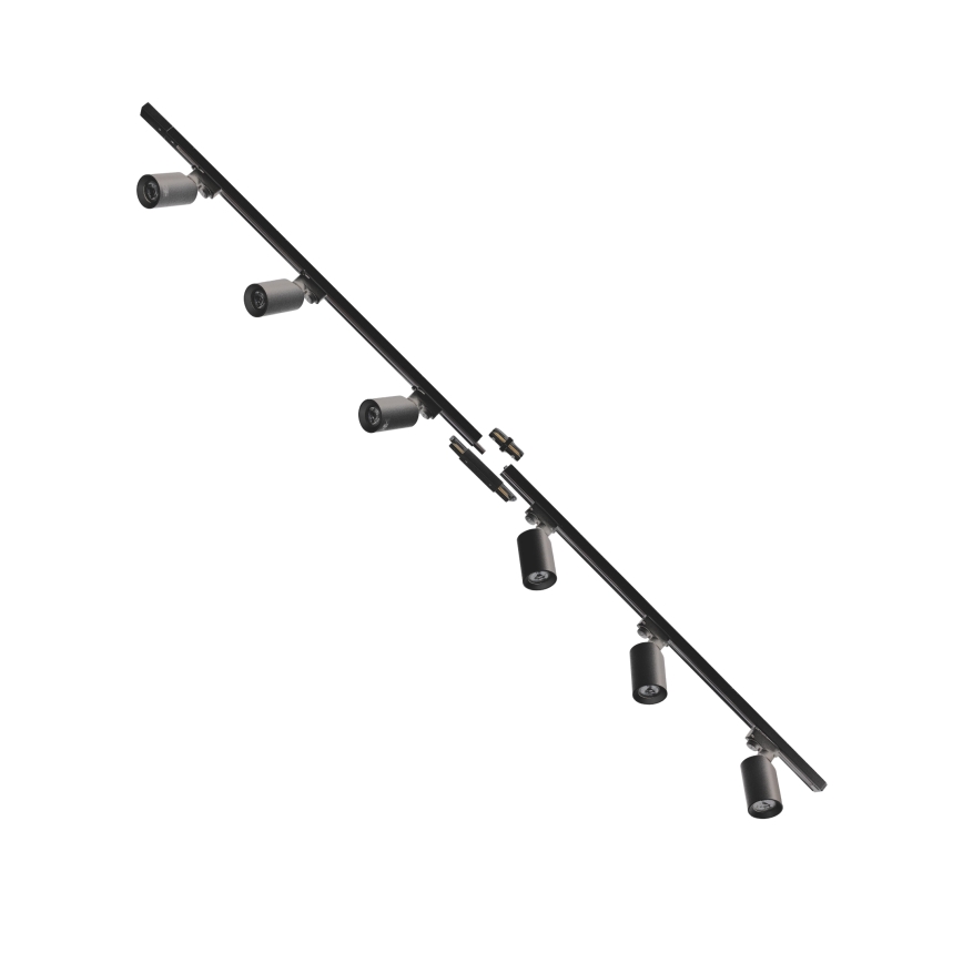 Zuma Line - Faretto per sistema a binario 6xGU10/35W/230V nero