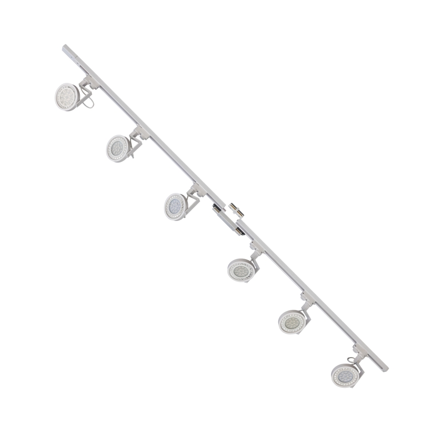 Zuma Line - Faretto per sistema a binario 6xGU10/10W/230V bianco