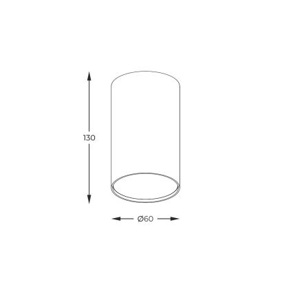 Zuma Line - Luce Spot 1xGU10/50W/230V quercia