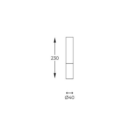 Zuma Line - Luce Spot 1xG9/28W/230V 23 cm legno