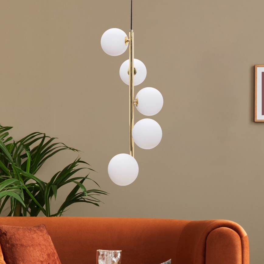 Zuma Line - Lampadario a sospensione con filo 5xG9/40W/230V