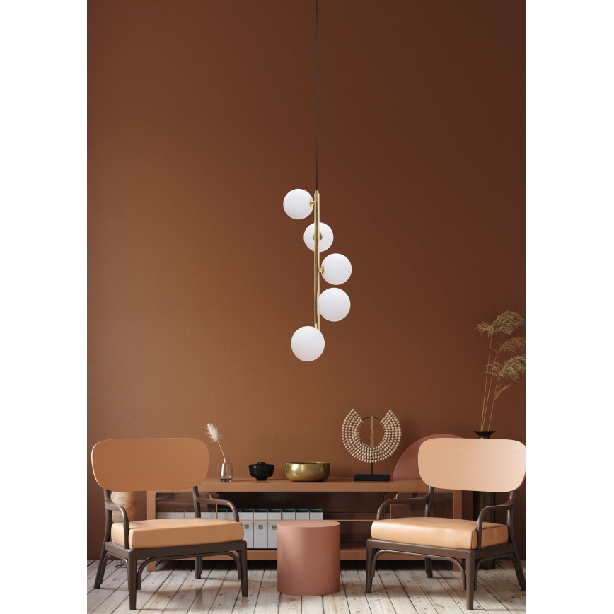 Zuma Line - Lampadario a sospensione con filo 5xG9/40W/230V