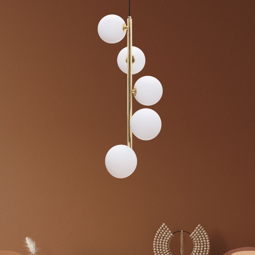 Zuma Line - Lampadario a sospensione con filo 5xG9/40W/230V
