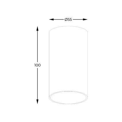 Zuma Line - Faretto LED RGBW dimmerabile 1xGU10/4,8W/230V bianco + telecomando
