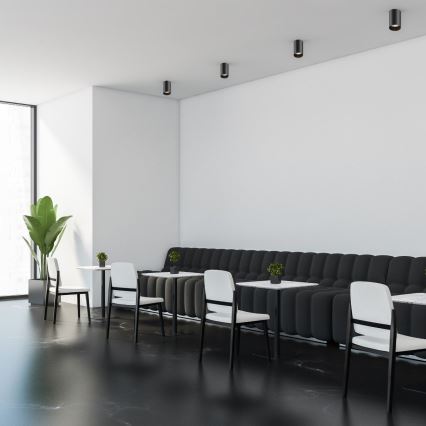 Zuma Line - Faretto dimmerabile LED RGBW 1xGU10/6W/230V nero + telecomando