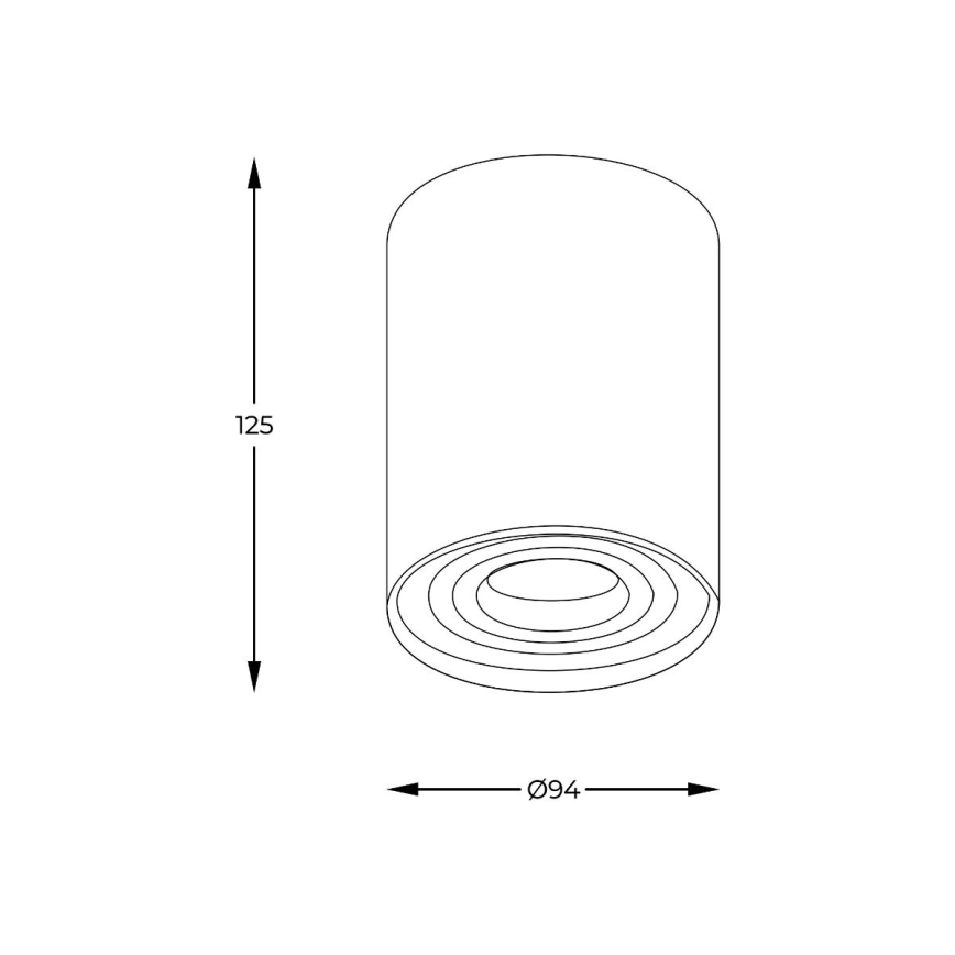 Zuma Line - Faretto LED RGBW dimmerabile 1xGU10/6W/230V oro + telecomando