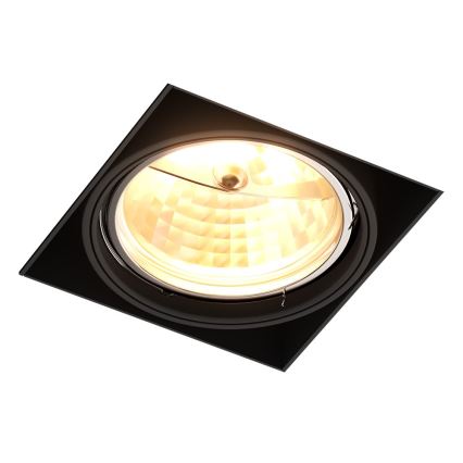 Zuma Line - Luce da incasso 1xGU10/15W/230V nero