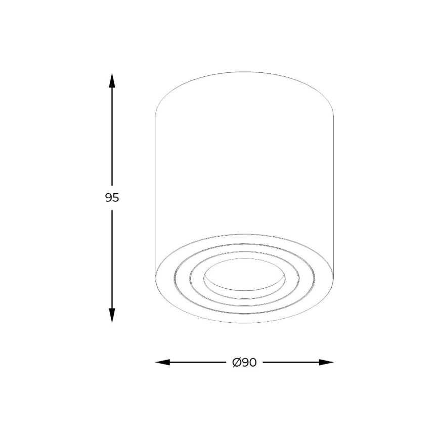 Zuma Line - Faretto da bagno LED RGBW dimmerabile 1xGU10/6W/230V IP44 bianco + telecomando