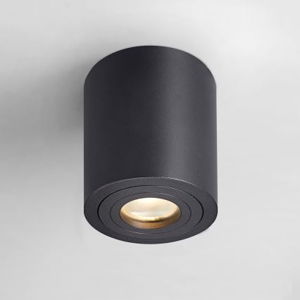 Zuma Line - Faretto da bagno dimmerabile LED RGBW 1xGU10/6W/230V IP44 nero + telecomando