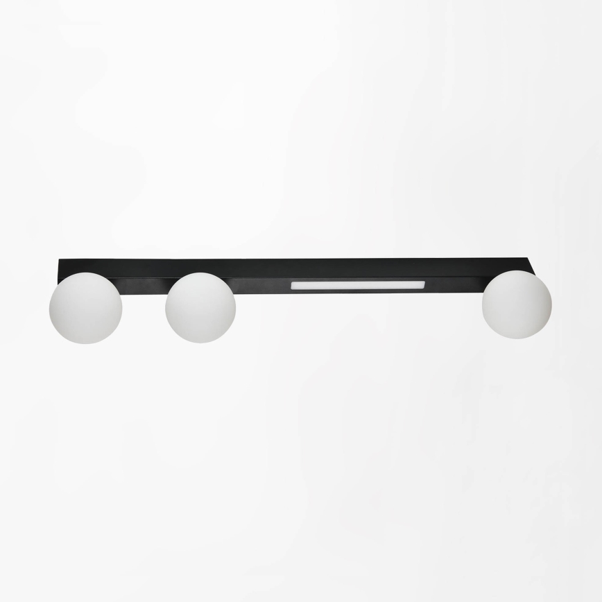 Zuma Line - Applique a LED 3xG9/40W/230V + LED/6W nero