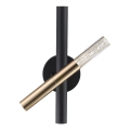 Zuma Line - Applique a LED 3xLED/5W/230V nero/ottone