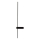 Zuma Line - Applique a LED LED/12W/230V nero