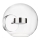 Zuma Line - Applique a LED LED/5W/230V cromo lucido