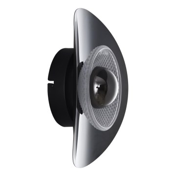 Zuma Line - Applique LED 8W/230V nero/nero fumé