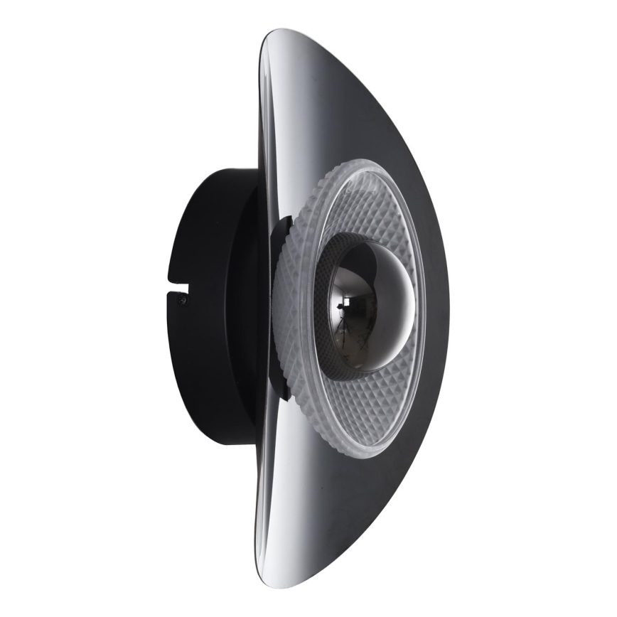 Zuma Line - Applique LED 8W/230V nero/nero fumé