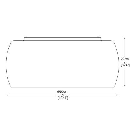 Zuma Line - Plafoniera di cristallo 6xG9/42W/230V