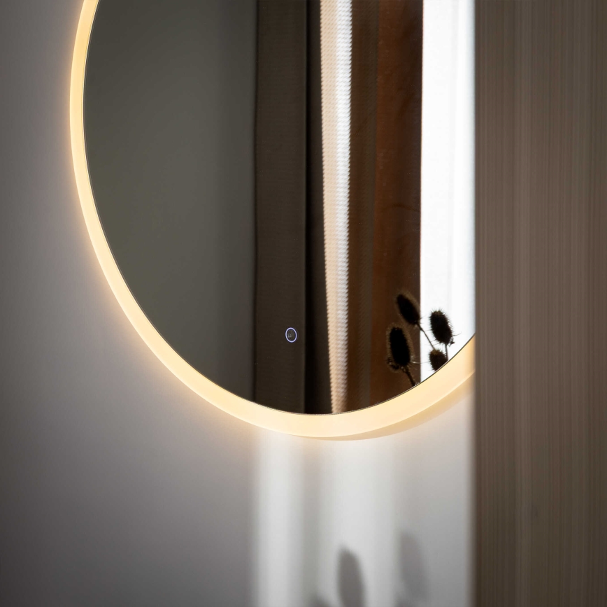 Zuma Line - Specchio da parete per bagno retroilluminato a LED/36W/230V 3000/4000/6000K Ø 80 cm IP44