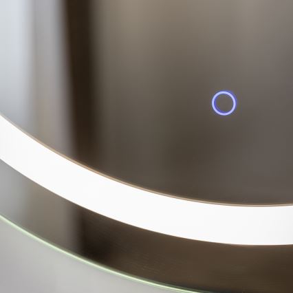 Zuma Line - Specchio da parete per bagno con retroilluminazione a LED/36W/230V 3000/4000/6000K diam. 80 cm IP44