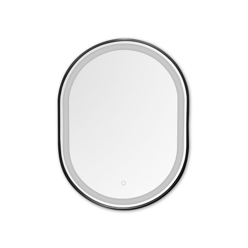 Zuma Line - LED Bagno muro specchio con retroilluminazione LED/24W/230V 3000/4000/6000K 70x50 cm IP44 nero