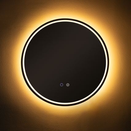Zuma Line - LED Bagno riscaldato muro specchio con retroilluminazione LED/24W/230V 3000/4000/6000K diametro 60 cm IP44