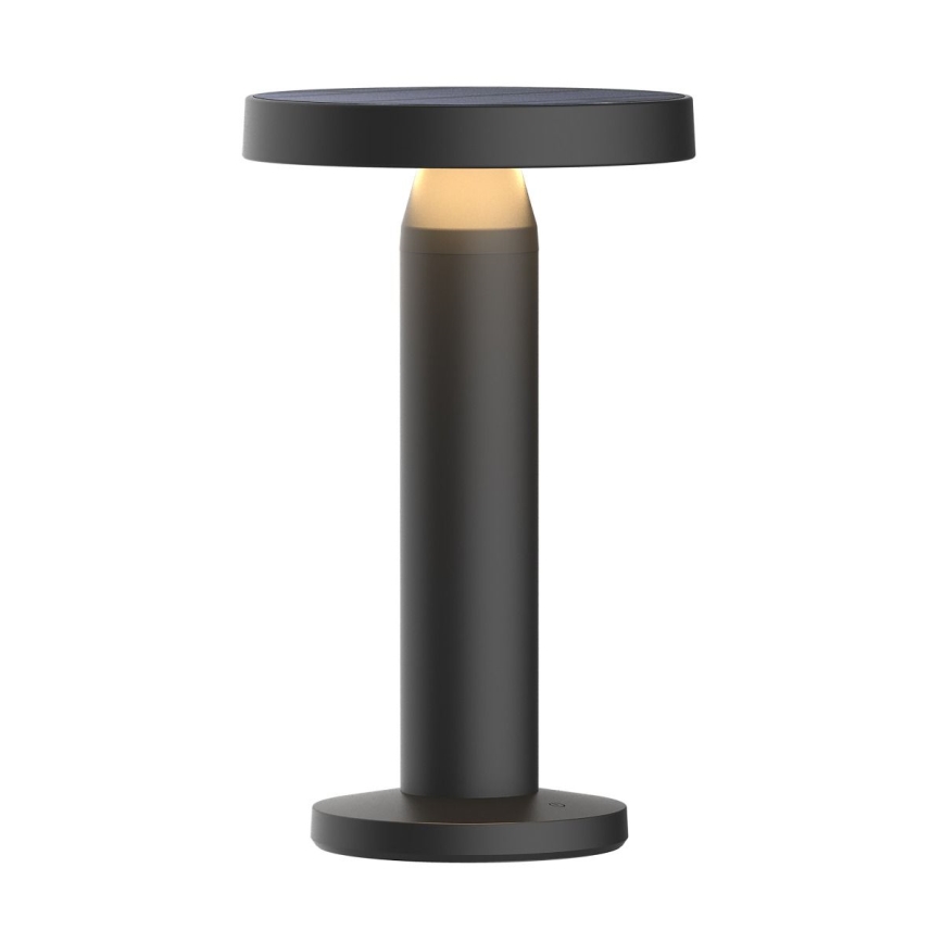 Zuma Line - Lampada da tavolo solare dimmerabile LED/2W/2000 mAh IP44 nero