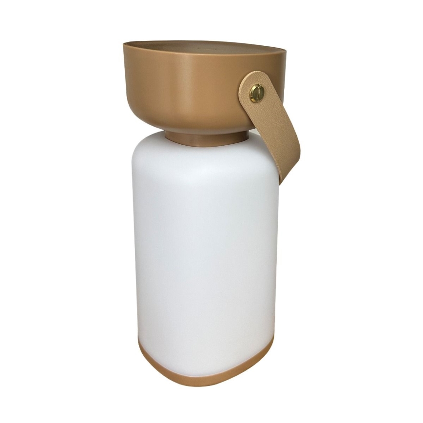 Zuma Line - LED Lampada da tavolo ricaricabile dimmerabile LED/3W/1200 mAh 3000/4000/6500K IP44 marrone