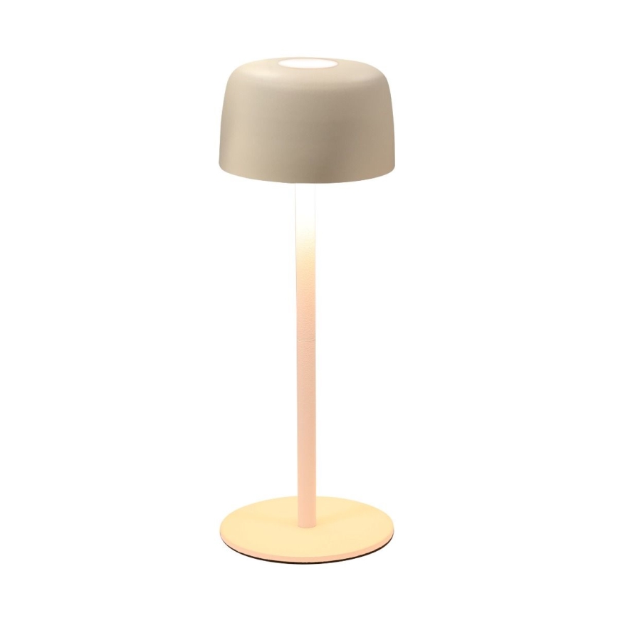 Zuma Line - LED Lampada da tavolo ricaricabile dimmerabile LED/2W/1200 mAh IP44 color crema