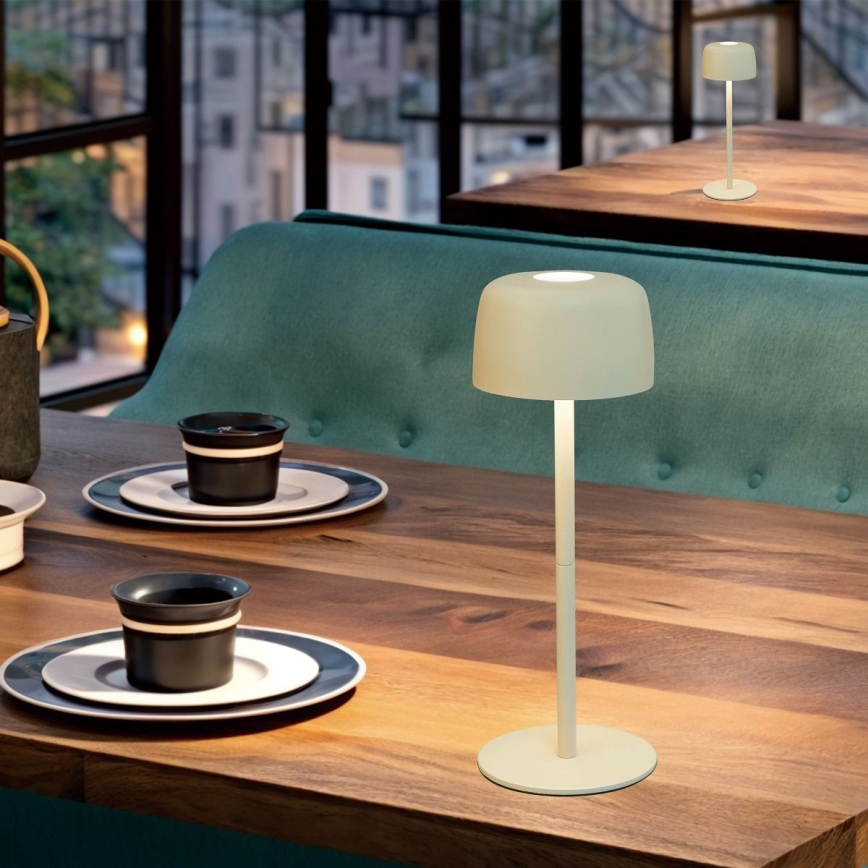 Zuma Line - LED Lampada da tavolo ricaricabile dimmerabile LED/2W/1200 mAh IP44 verde
